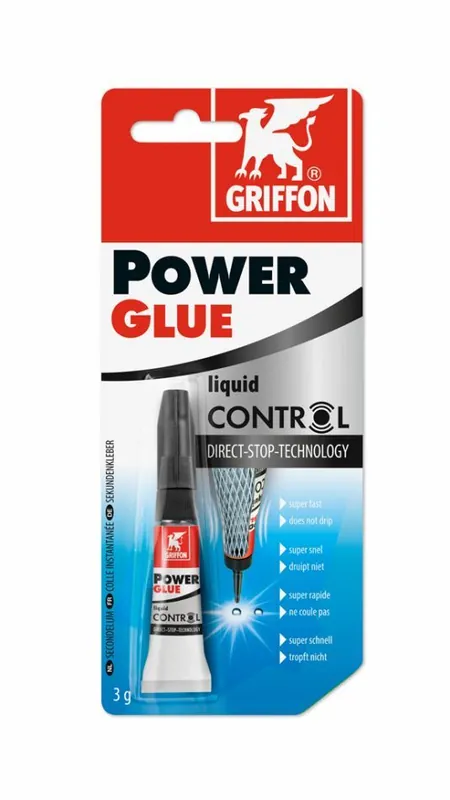Griffon 6314274 Colle instantanée tube de contrôle 3g blister