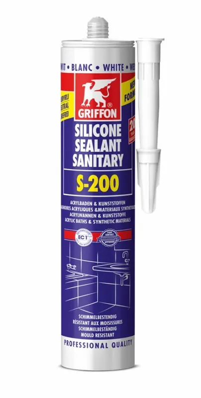 Griffon 6315507 Silicone Sanitaire S-200 300 ml blanc