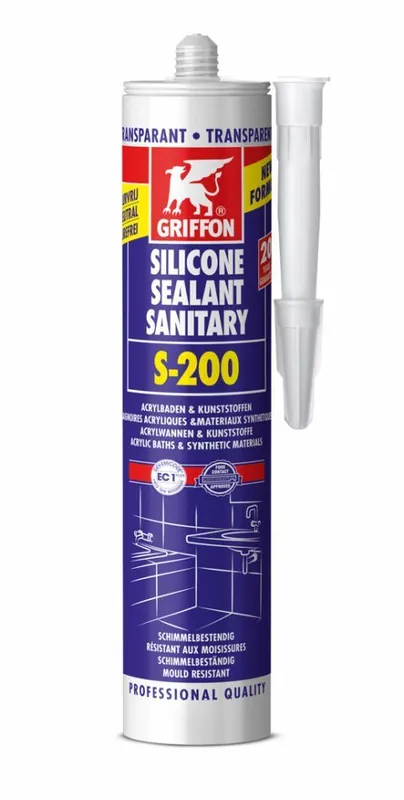 Griffon 6315510 Silicone Sanitaire S-200 300 ml transparent