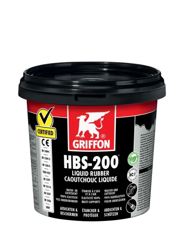 Griffon 6308866 HBS-200 Seau à caoutchouc liquide 1L