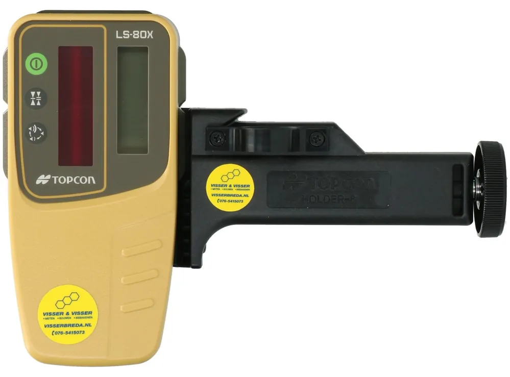 Topcon h6032 Récepteur LS-80X avec pince pour laser rouge rotatif