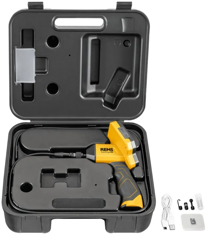 Rems 175400 R4 175400 CamScope HD Set Caméra Endoscope 3.7V
