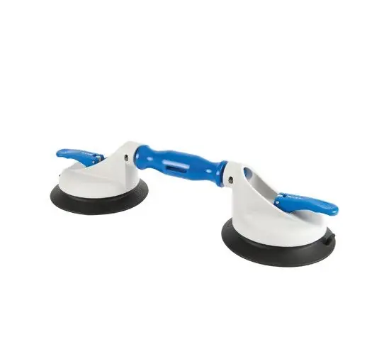 Veribor BO 602.3G Élévateur à succion articulé à 2 têtes en plastique avec grands disques en caoutchouc 45 kg