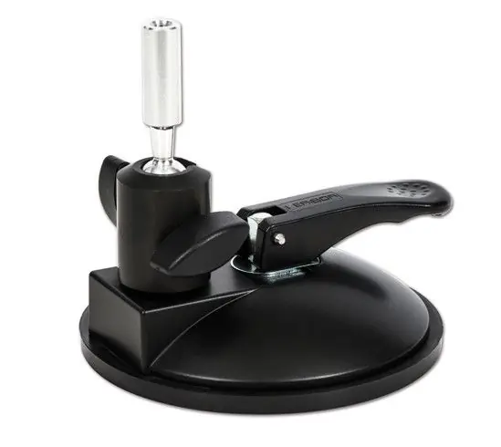Veribor BO 600.24 Support d‘aspiration avec articulation à rotule pour la fixation de charges diverses 120 mm