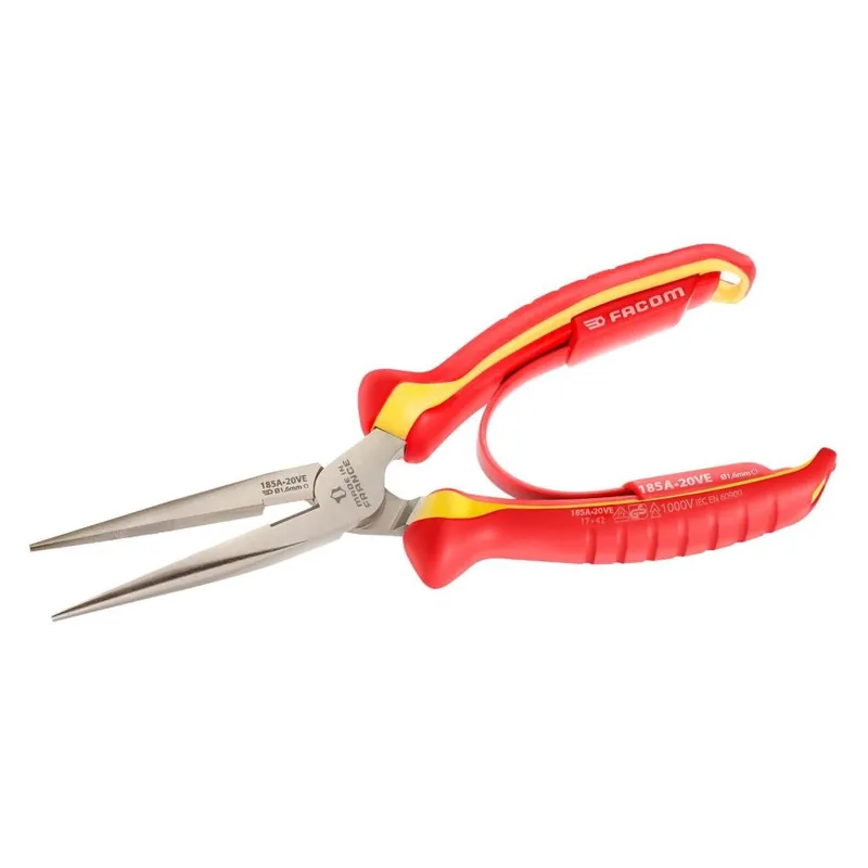 Facom 185A.20VE 1000V VDE Pince droite 200 mm