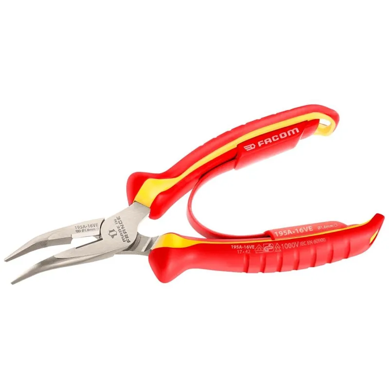 Facom 193A.16VE 1000V VDE Pince droite 160 mm