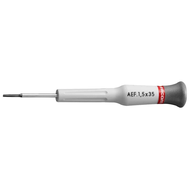 Facom AEF.1.5X35 MICRO-TECH Tournevis à tête fendue 1.5x35