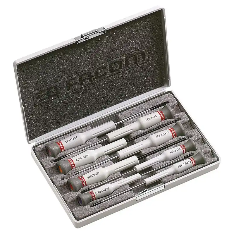 Facom AEF.J6 Jeu de tournevis MICRO-TECH 8 pièces