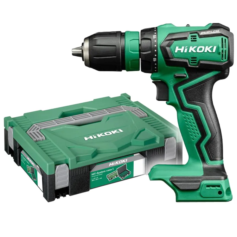 HIKOKI DS18DDQW2Z Perceuse sans fil 18V sans batteries et chargeur dans une mallette HSC II