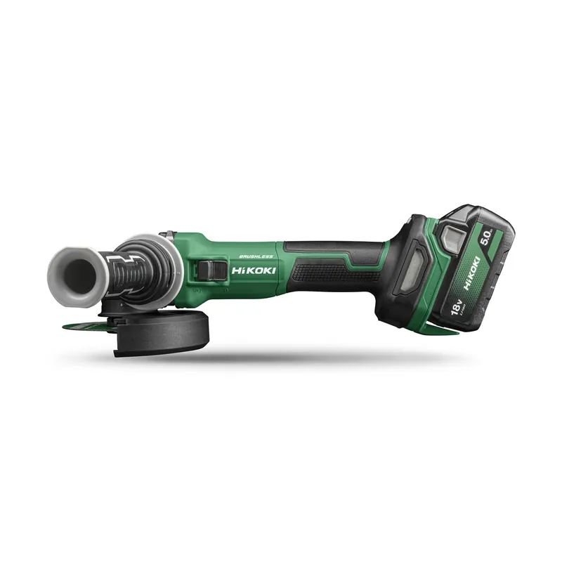 HIKOKI G1813DVEWQZ Meuleuse d‘angle Multivolt Accu 125mm 18V 5.0Ah Li-Ion dans un coffret HSC II