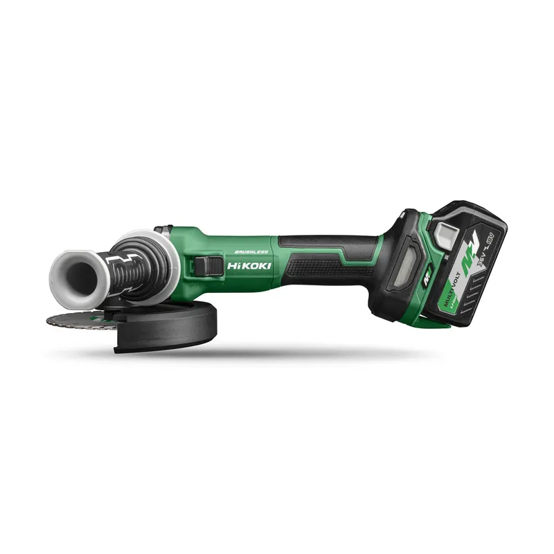 HIKOKI G3615DVEWQZ Meuleuse d‘angle sans fil 125mm 36V 2.5Ah dans un coffret HSC III