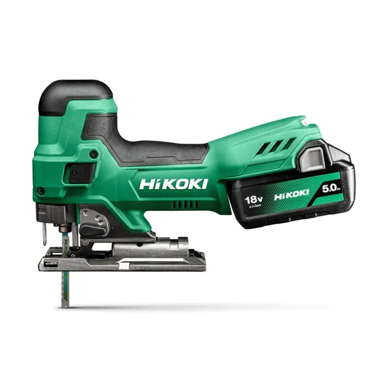 HIKOKI CJ18DBWPZ Scie sauteuse Accu 135 mm 18V 5.0Ah Li-Ion en coffret HSC II