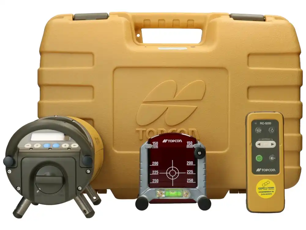 Topcon H6025 TP-L6WB Laser d‘égout Rayon rouge avec télécommande RC-500