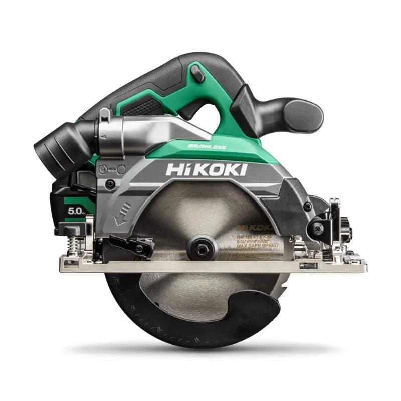 HIKOKI C1806DBWPZ Scie circulaire sans fil 165mm 18V 5.0Ah Li-Ion en boîtier HSC IV