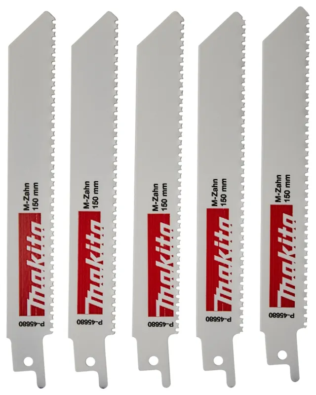 Makita Accessoires P-45680 Lame de scie à guichet Bois/Acier 130 mm 5 Pièces