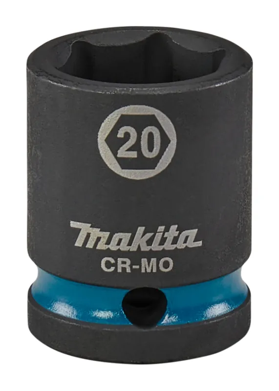 Makita Accessoires E-16162 Capuchon de force Impact Noir 1/2" 20 mm