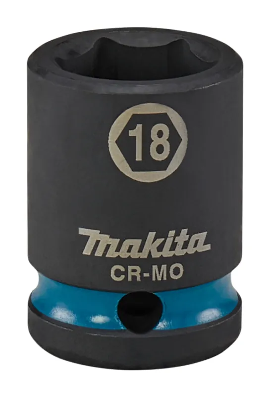 Makita Accessoires E-16140 Capuchon de force Impact Noir 1/2" 18 mm