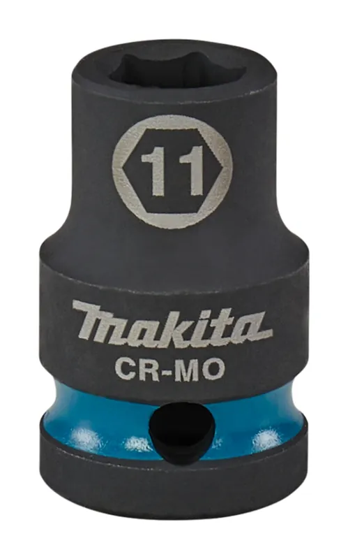 Makita Accessoires E-16075 Capuchon de force Impact Noir 1/2" 11 mm