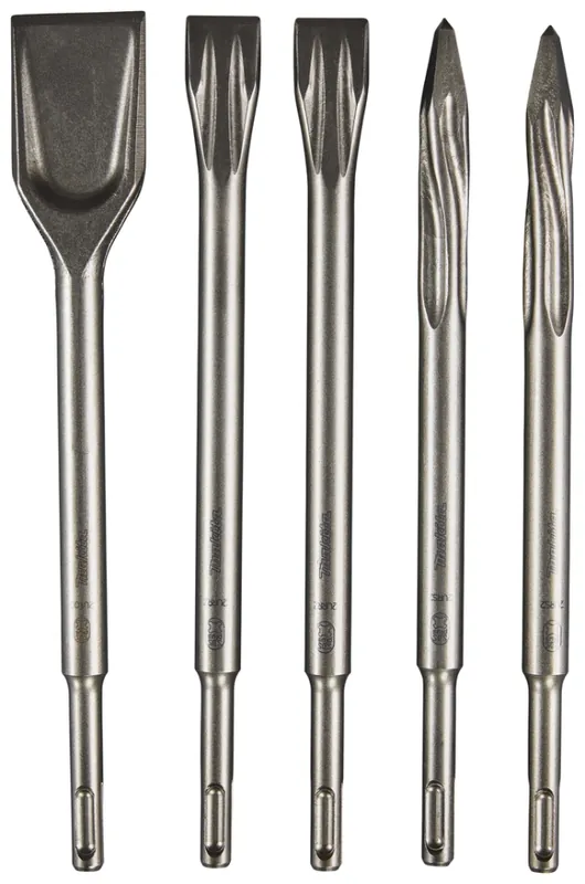 Makita Accessoires E-13188 Jeu de ciseaux auto-affûtants SDS-Plus 5 pièces