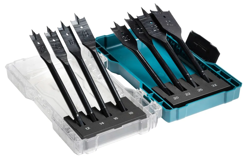 Makita Accessoires E-08698 Jeu de forets rapides 8 pièces