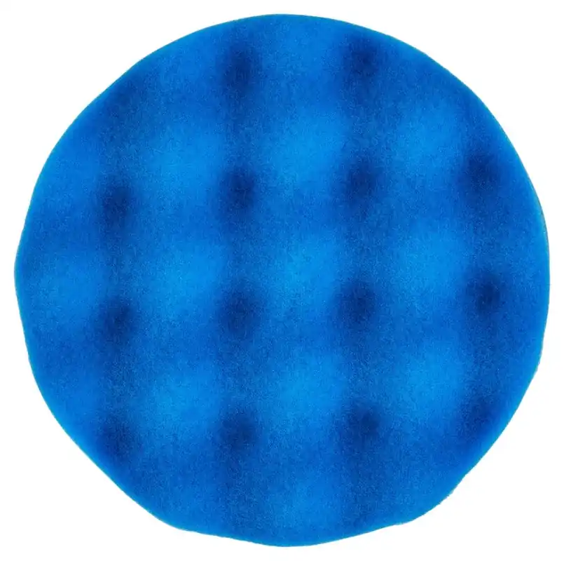 Makita Accessoires D-62642 Éponge gaufrée bleue douce moyenne 150 mm