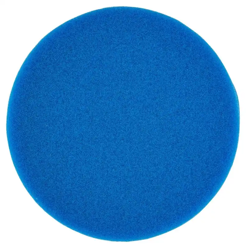 Makita Accessoires D-62549 Éponge Velcro Bleu doux moyen 125 mm