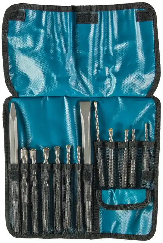 Makita Accessoires D-53659 Coffret de forets SDS-PLUS, 13 pièces