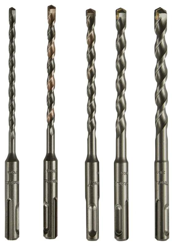 Makita Accessoires D-20703 SDS-Plus Concrete Drill Set 5-piece