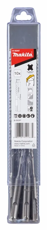 Makita Accessoires B-59302 B2S Foret à béton SDS-Plus 6.5x210mm