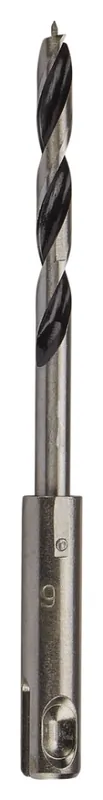 Makita Accessoires B-57504 SDS-Plus Foret hélicoïdal pour le bois 6 x 123 mm