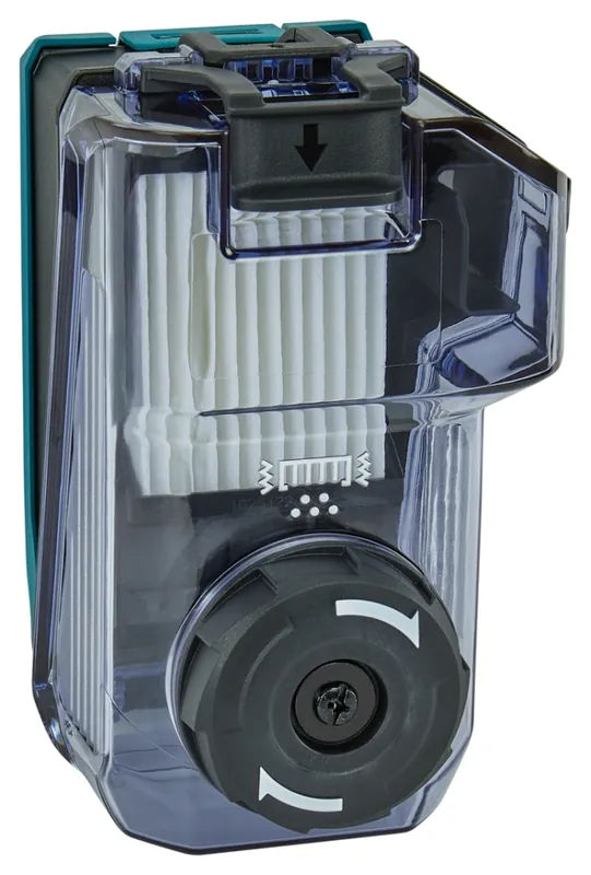 Makita Accessoires 1911P5-0 Boîte à poussière avec filtre à particules HEPA DX16