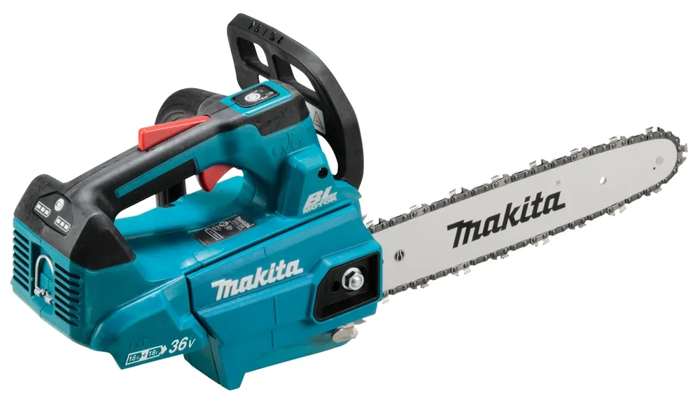 Makita DUC306Z001 2 x 18-volt Tophandle Chainsaw 30 cm excl. batteries et chargeur