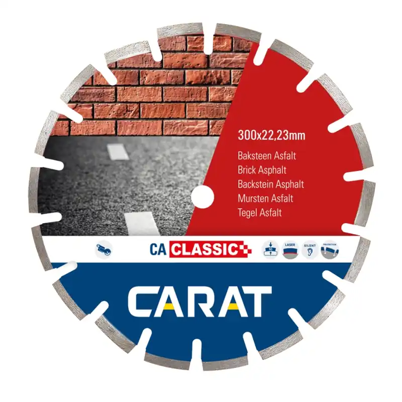 Carat CAC4004000 Lame de scie diamantée BAKSTEEN / ASFALT CA CLASSIC 400x25,4MM