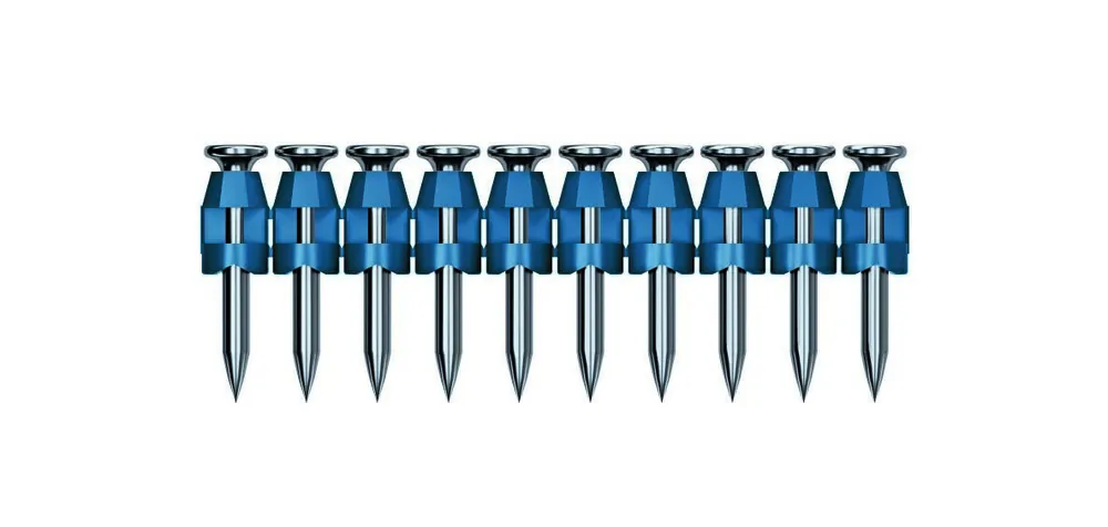 Bosch Bleu Accessoires 1600A02F4M Clous à béton 25 mm pour GNB 18V-38 1000 pièces