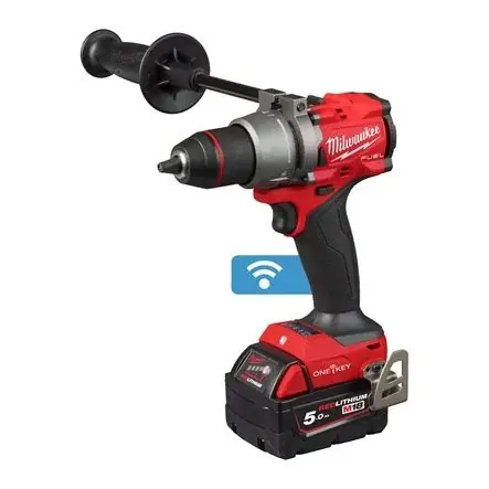 Milwaukee 4933492801 M18 ONEPD3-502X Perceuse à percussion sans fil ONE-KEY 18V 5.0Ah Li-Ion en boîte HD