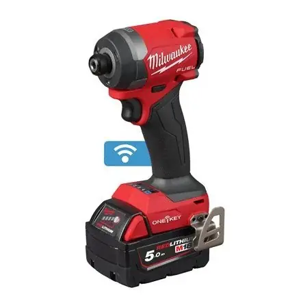 Milwaukee 4933492804 M18 ONEID3-502X Tournevis à choc hexagonal 1/4" sans clé 18V 5.0Ah Li-Ion