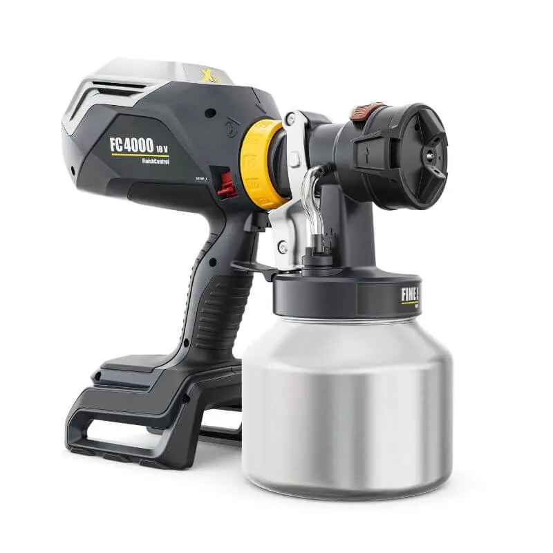 Wagner 2437348 FC 4000 XLVP FineSpray Accu Paint Sprayer 18V excl. batteries et chargeur