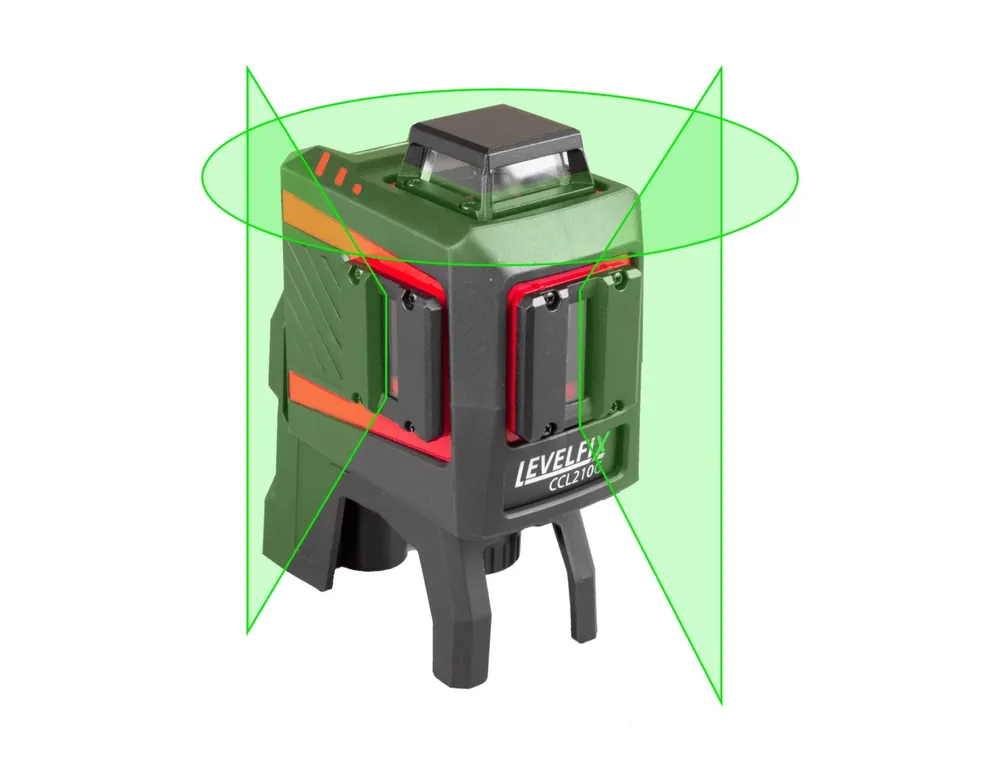 Levelfix 556148 CCL210G Laser à croix laser avec faisceau vert