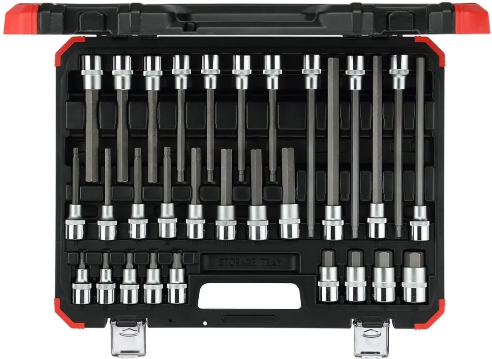 Gedore RED 3301573 R68003030 jeu de clés à douilles métriques 1/2 30 pièces