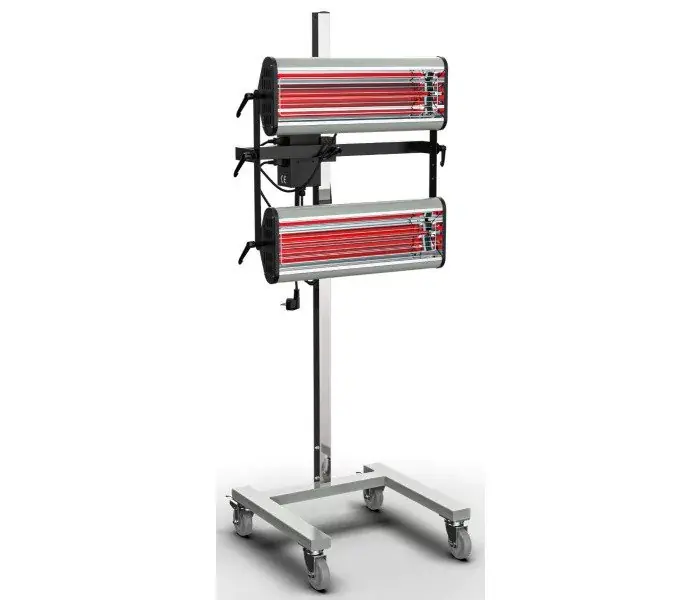 B-Tec 7300137 IR-X2 Sécheur infrarouge à ondes courtes avec 2 cassettes