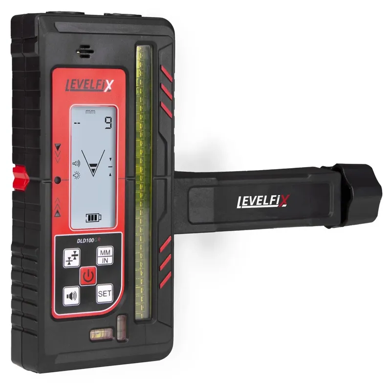 Levelfix 554195 DLD100GR Récepteur laser - rouge/vert