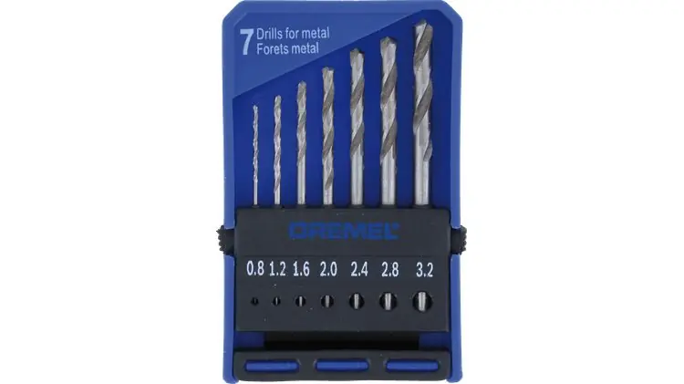 Dremel 2615062832 Jeu de forets de précision 7 pièces (628)