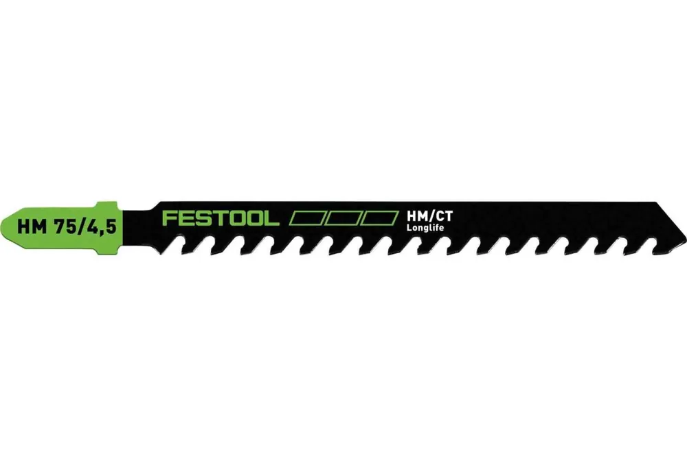 Festool Accessoires 204343 Lame de scie sauteuse HM 75/4,5 MATÉRIAUX DE CONSTRUCTION MATÉRIAUX ABRASIFS