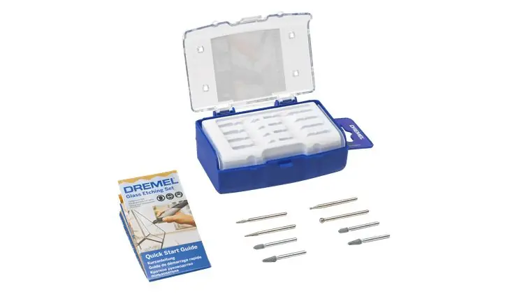 Dremel 2615C682JA Set de gravure sur verre 8 pièces (682)