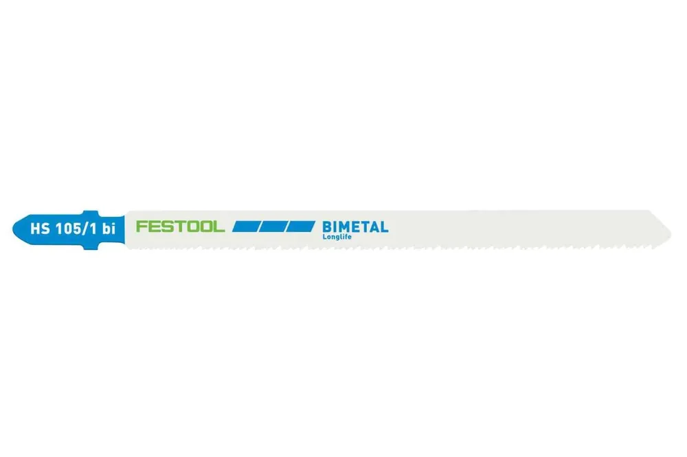Festool Accessoires 204272 Lame de scie sauteuse HS 105/1 BI/5 METAL STEEL/STAINLESS STEEL
