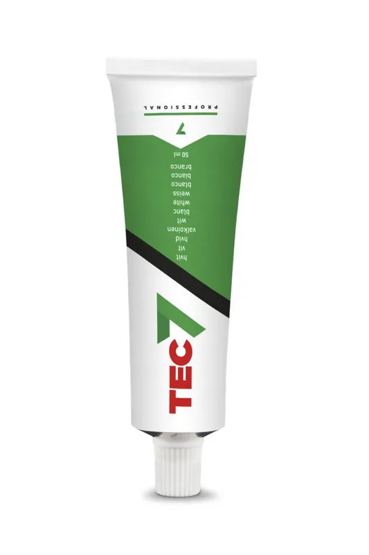TEC7 535203924 Tube de mastic d‘assemblage blanc 50ml blister 6pcs