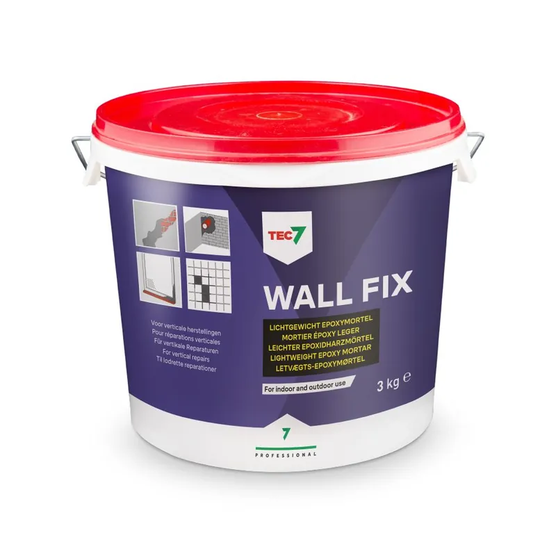 TEC7 Mortier époxy pour fixation murale 3KG