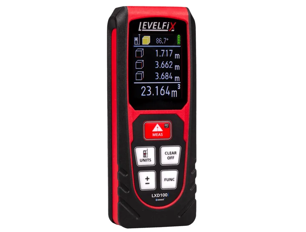 Levelfix 545748 LXD100i Compteur de distance 100 mètres