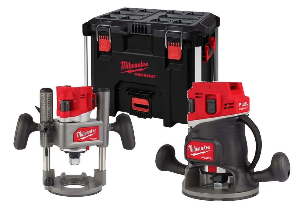 Milwaukee 4933493305 M18 FR12KIT-0P Router Set 18V excl. batteries et chargeur dans Packout XL Toolbox