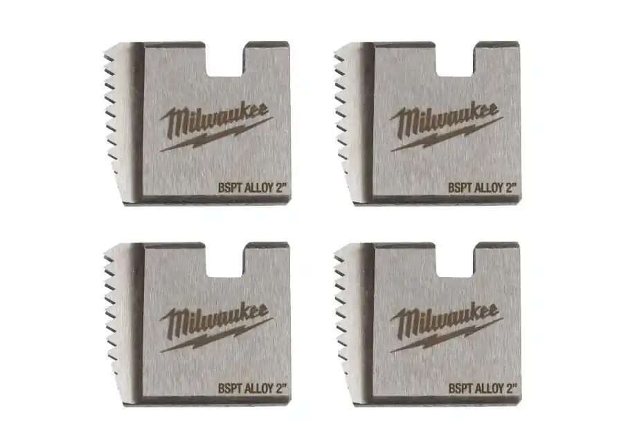 Milwaukee Accessoires 4932480238 FPTD 2˝ BSPT HS Filières de filetage de tubes